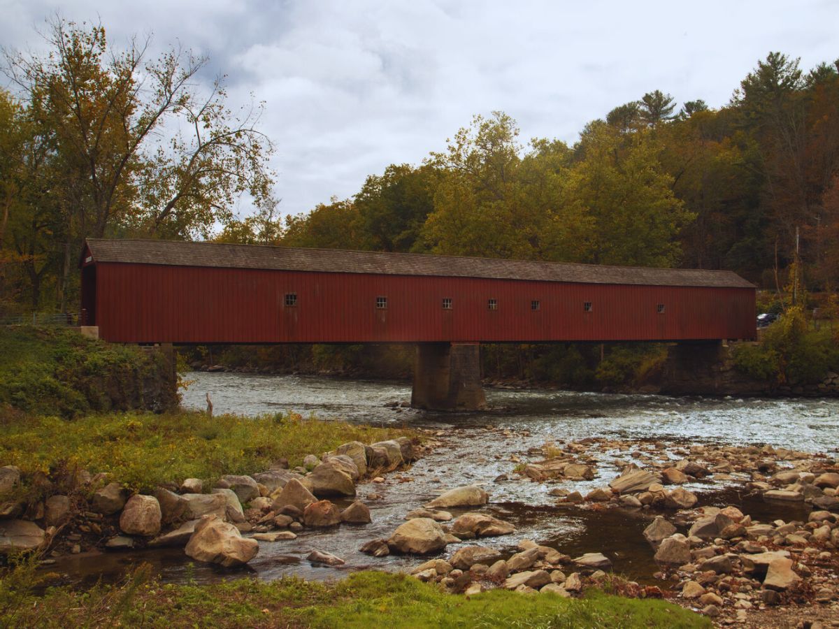 West Cornwall covered bridge, Cornwall, CT